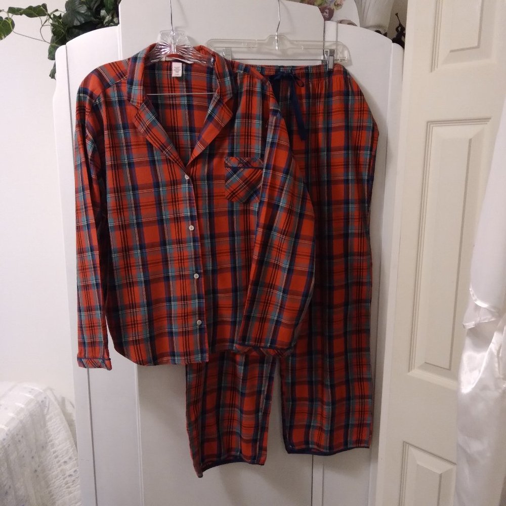 Victorias Secret Plaid Pajamas